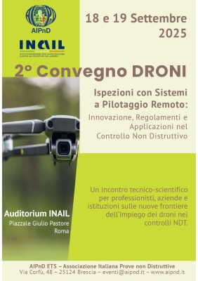 Italsabi al Secondo Convegno DRONI – AIPnD